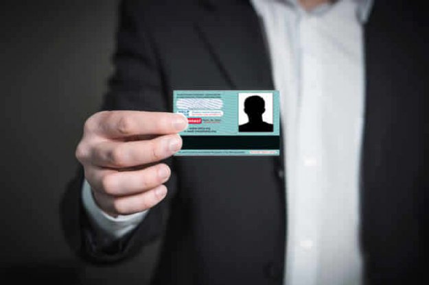 tarjeta identificación