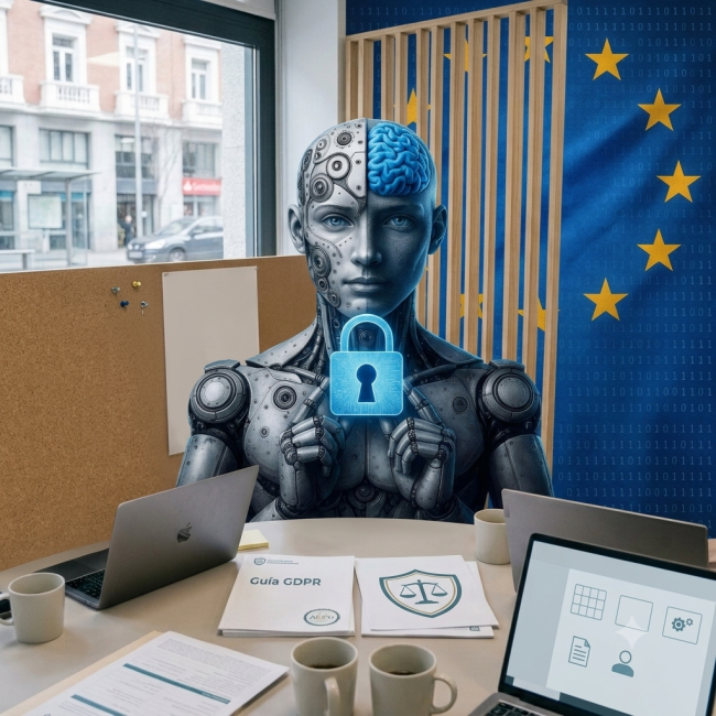 IA agéntica protección de datos guía AEPD 2026 empresas