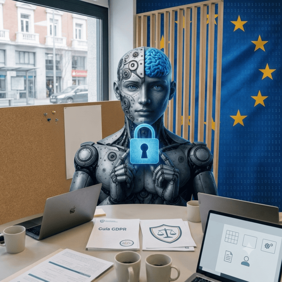 IA agéntica protección de datos guía AEPD 2026 empresas